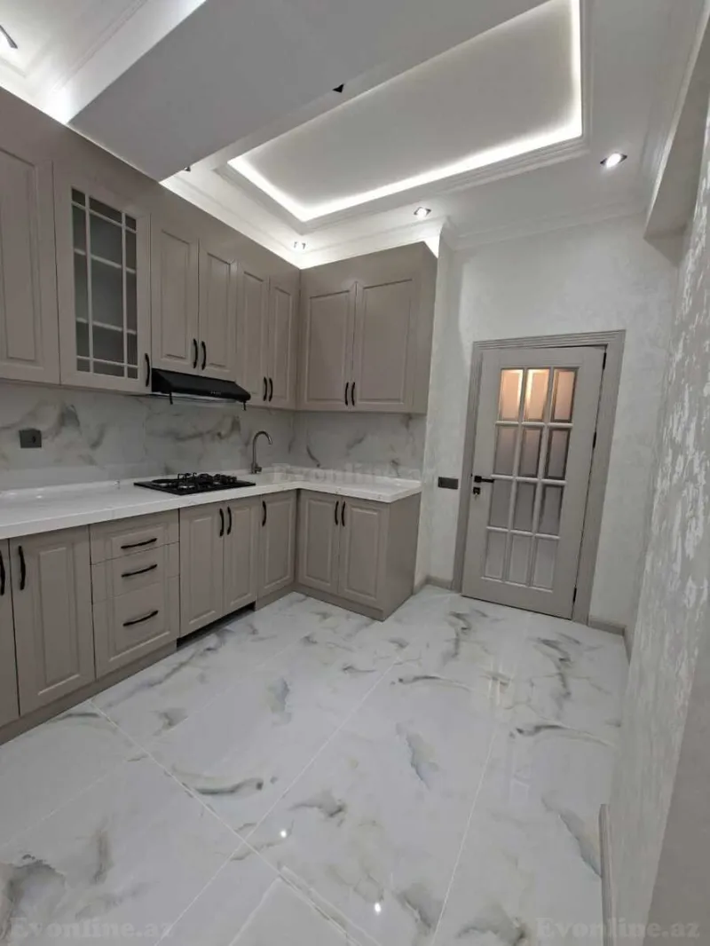 Satılır 3 otaqlı Mənzil Yeni tikili 92 m² Qara Qarayev m. - şəkil 6