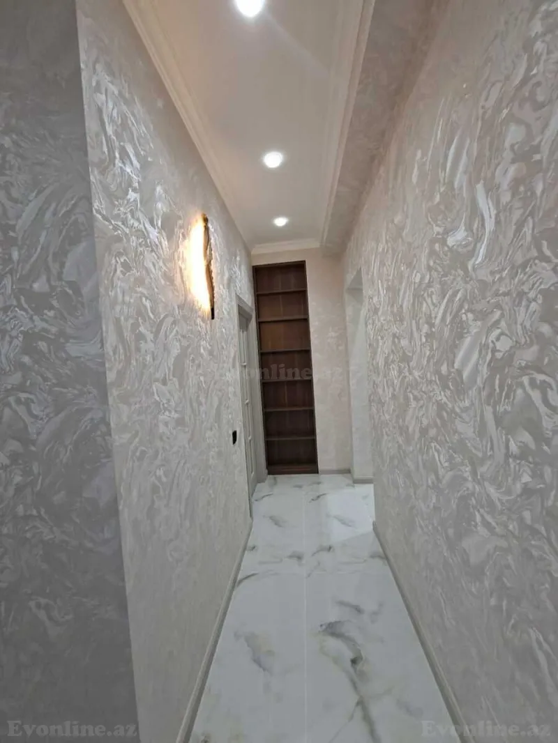 Satılır 3 otaqlı Mənzil Yeni tikili 92 m² Qara Qarayev m. - şəkil 9