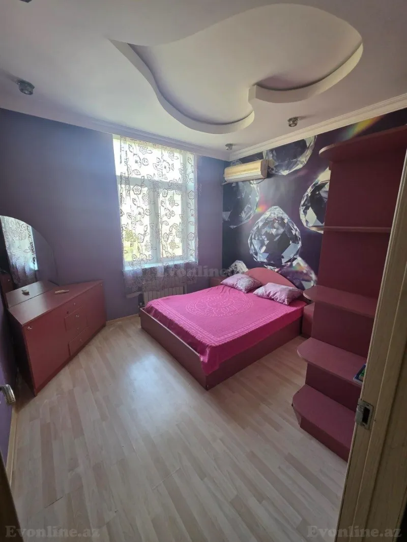 Kirayə verilir 3 otaqlı Mənzil Köhnə tikili 70 m² Nəsimi r. - şəkil 3