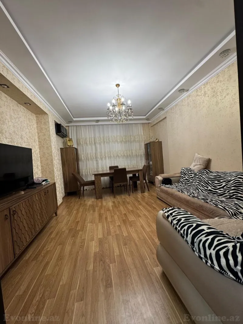 Satılır 3 otaqlı Mənzil Yeni tikili 85 m² İnşaatçılar m. - şəkil 3