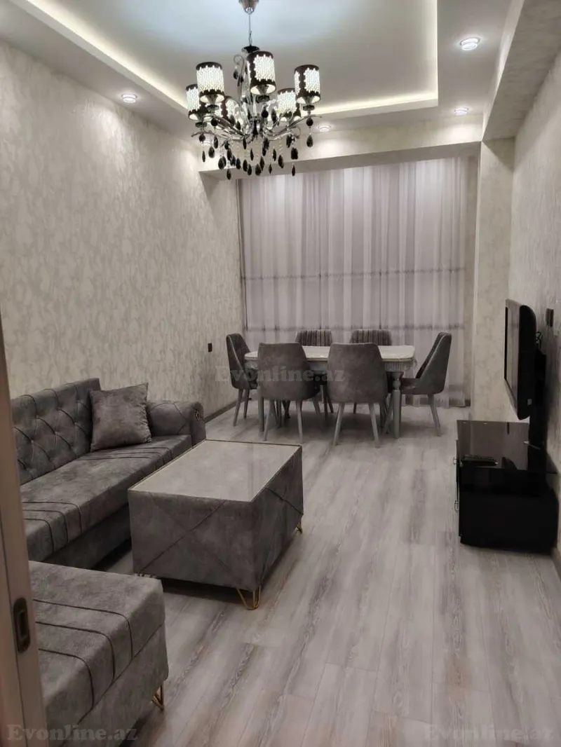 Kirayə verilir 2 otaqlı Mənzil Yeni tikili 68 m² Sabunçu r. - şəkil 2