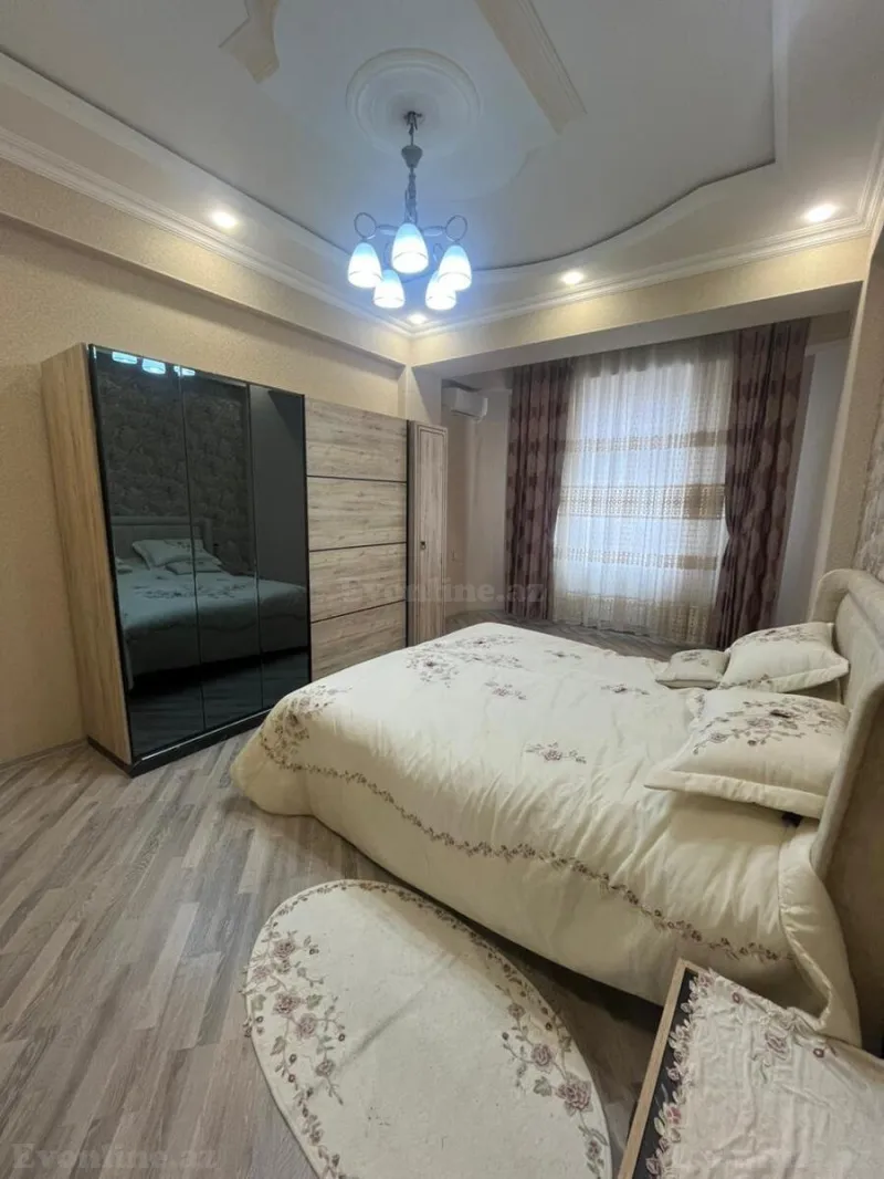 Kirayə verilir 2 otaqlı Mənzil Yeni tikili 115 m² Nərimanov r. - şəkil 5