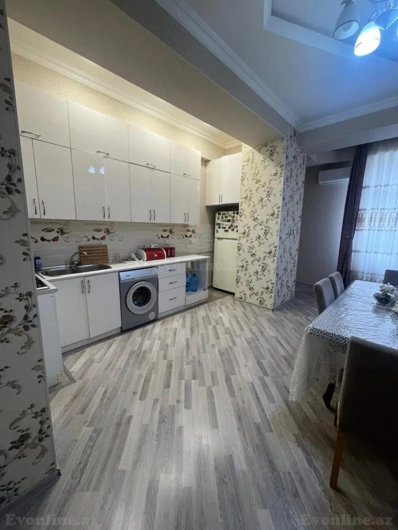 Kirayə verilir 2 otaqlı Mənzil Yeni tikili 115 m² Nərimanov r. - şəkil 6