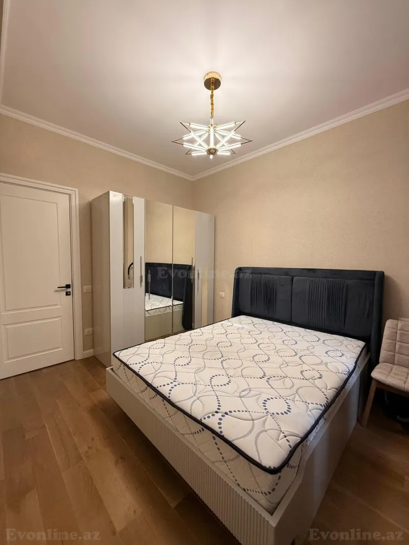 Kirayə verilir 2 otaqlı Mənzil Yeni tikili 55 m² Yasamal r. - şəkil 2