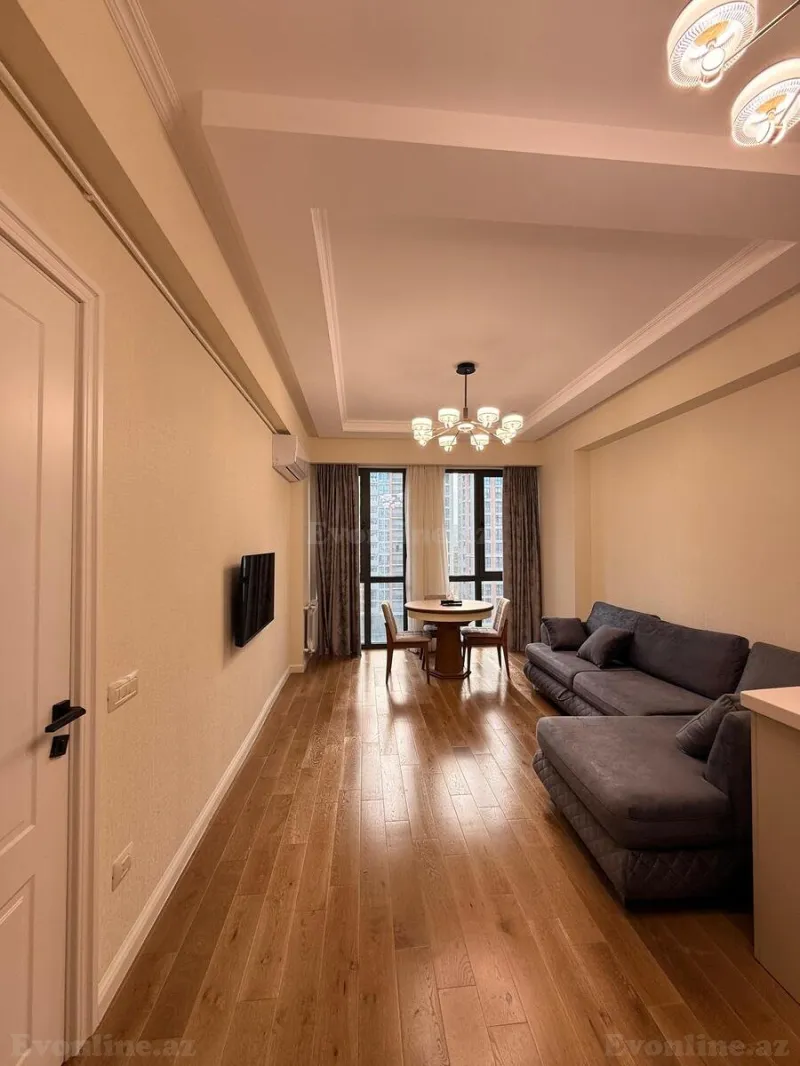 Kirayə verilir 2 otaqlı Mənzil Yeni tikili 55 m² Yasamal r. - şəkil 3