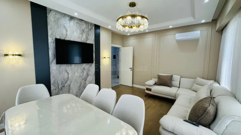 Kirayə verilir 3 otaqlı Mənzil Yeni tikili 91 m² Bakmil m. - şəkil 3