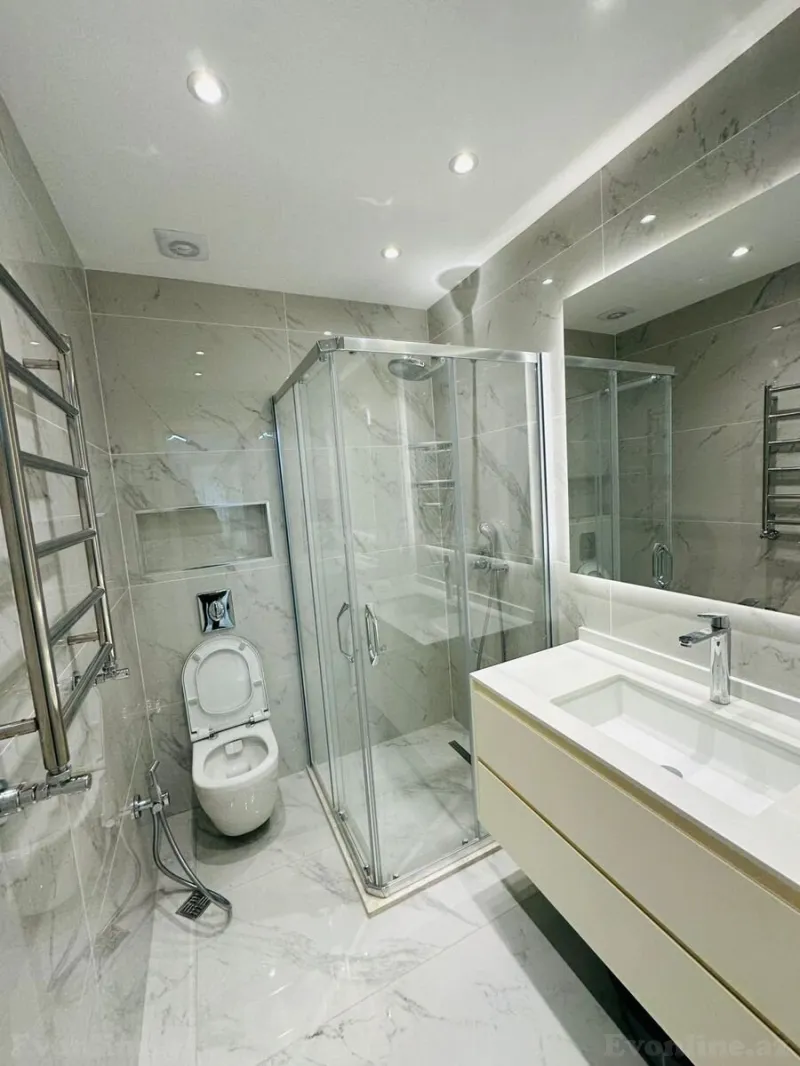 Kirayə verilir 3 otaqlı Mənzil Yeni tikili 91 m² Bakmil m. - şəkil 10