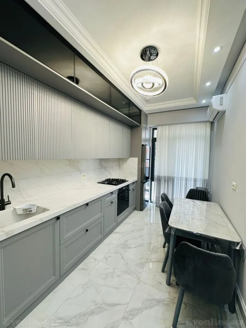 Kirayə verilir 3 otaqlı Mənzil Yeni tikili 91 m² Bakmil m. - şəkil 15