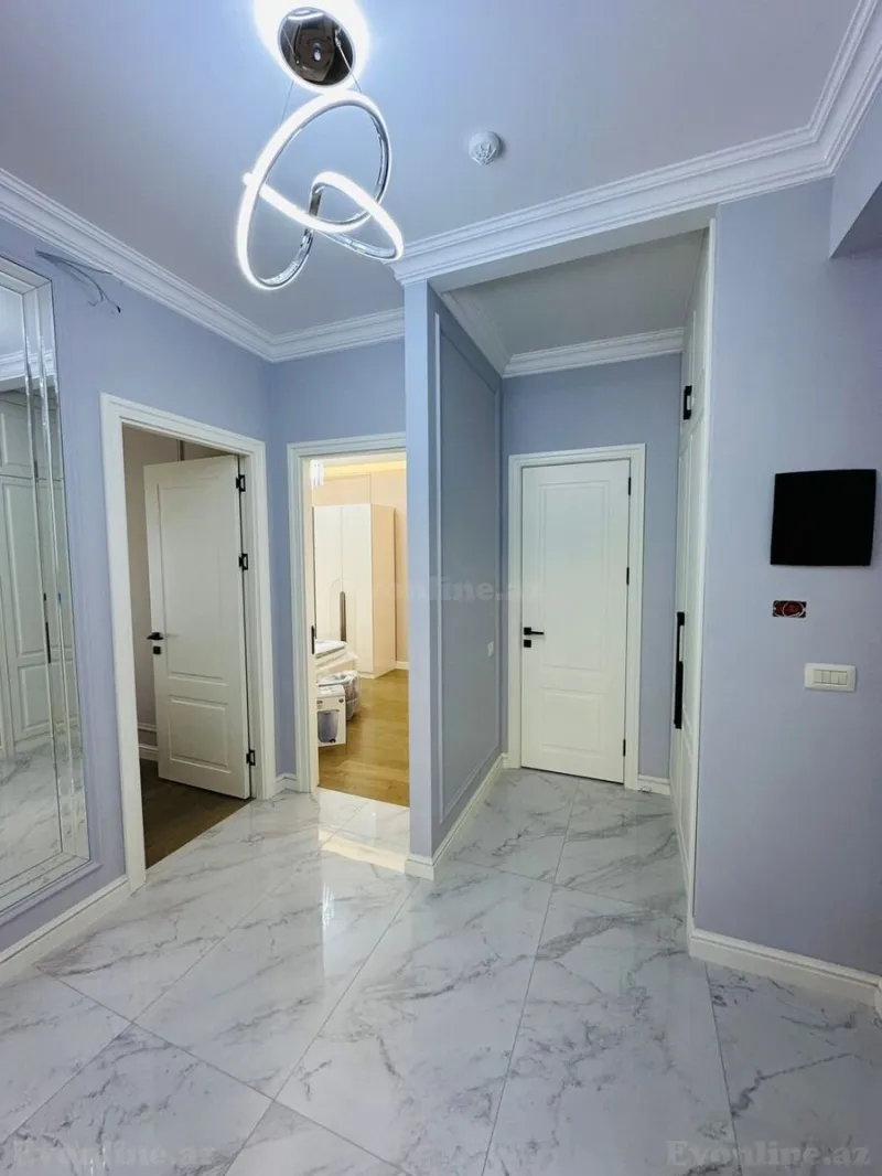 Kirayə verilir 3 otaqlı Mənzil Yeni tikili 91 m² Bakmil m. - şəkil 16