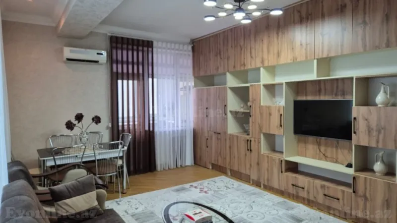 Satılır 2 otaqlı Mənzil Yeni tikili 80 m² Elmlər Akademiyası m. - şəkil 2