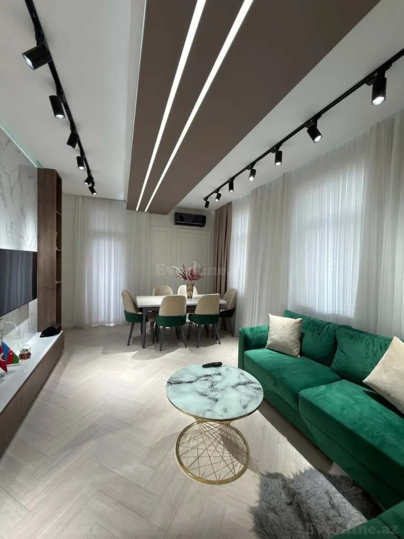 Satılır 3 otaqlı Mənzil Yeni tikili 125 m² Nizami m. - şəkil 2