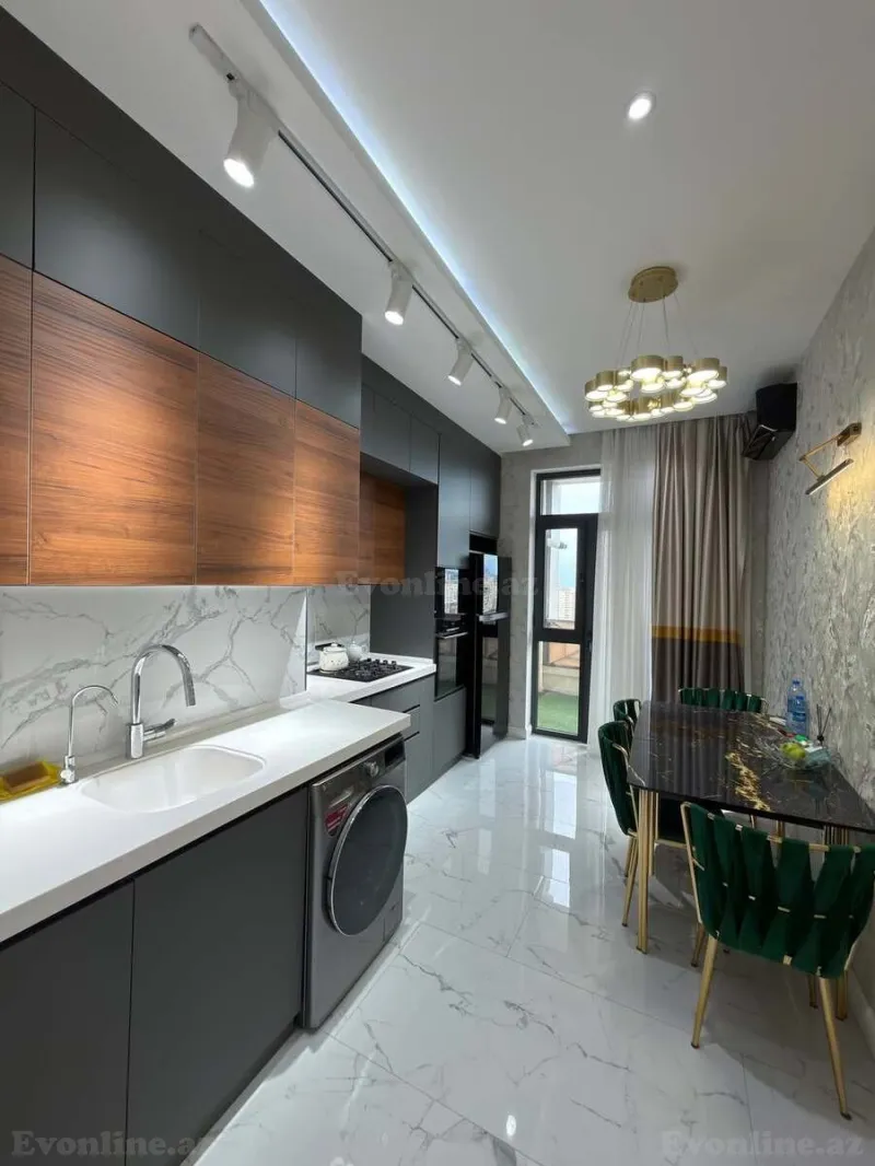 Satılır 3 otaqlı Mənzil Yeni tikili 125 m² Nizami m. - şəkil 3