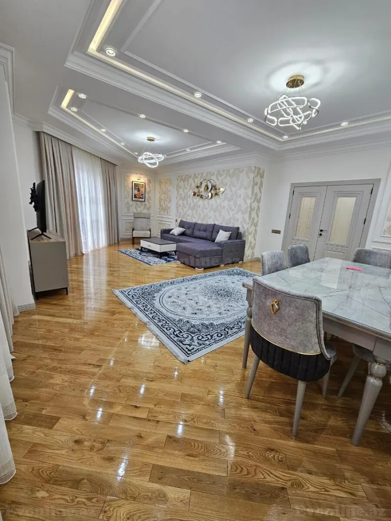 Kirayə verilir 3 otaqlı Mənzil Yeni tikili 125 m² Xətai r. - şəkil 3