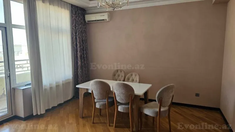 Kirayə verilir 4 otaqlı Mənzil Yeni tikili 150 m² 8 Noyabr m. - şəkil 3