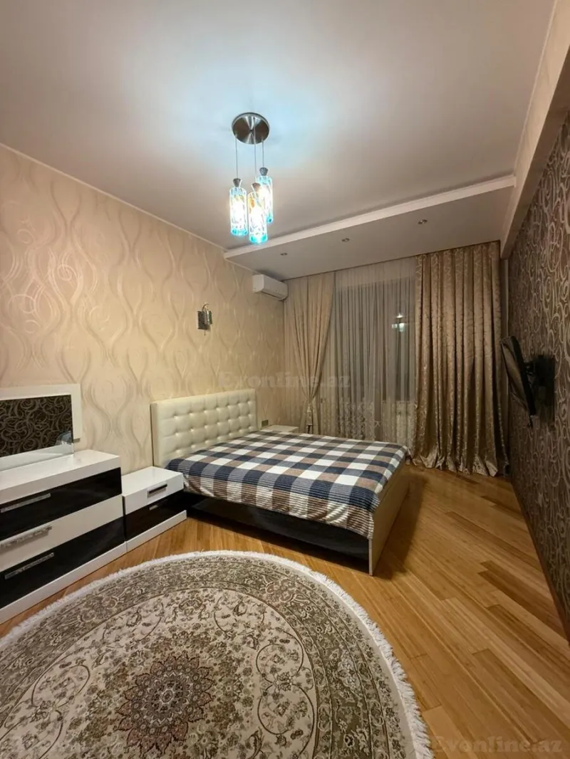 Kirayə verilir 3 otaqlı Mənzil Yeni tikili 100 m² Gənclik m. - şəkil 5