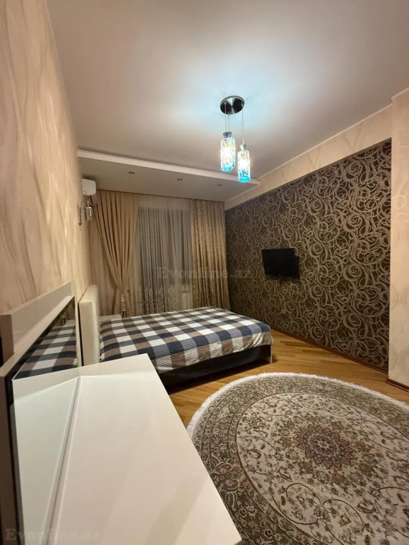 Kirayə verilir 3 otaqlı Mənzil Yeni tikili 100 m² Gənclik m. - şəkil 7