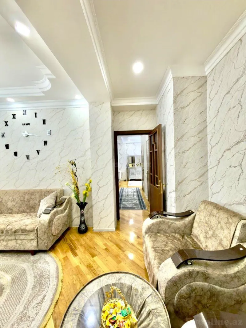 Satılır 3 otaqlı Mənzil Yeni tikili 100 m² Neftçilər m. - şəkil 5