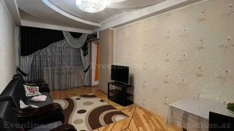 Kirayə verilir 2 otaqlı Mənzil Yeni tikili 50 m² Yasamal - şəkil 5