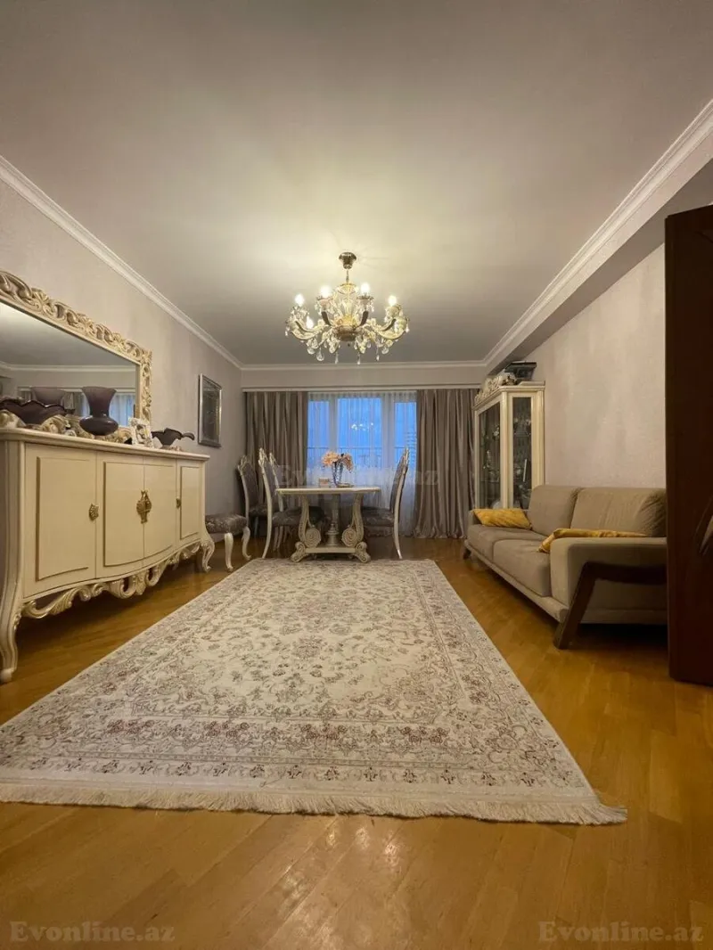 Satılır 4 otaqlı Mənzil Köhnə tikili 120 m² Elmlər Akademiyası m. - şəkil 4