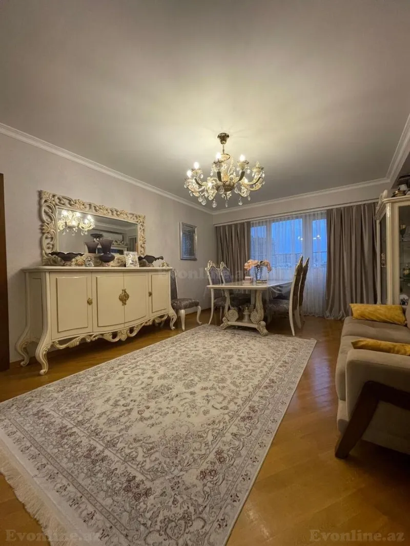 Satılır 4 otaqlı Mənzil Köhnə tikili 120 m² Elmlər Akademiyası m. - şəkil 8