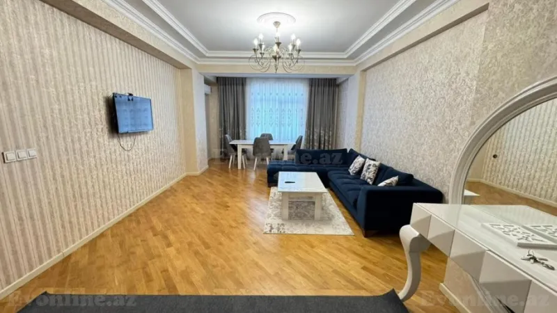 Kirayə verilir 2 otaqlı Mənzil Yeni tikili 100 m² 8 Noyabr m. - şəkil 4