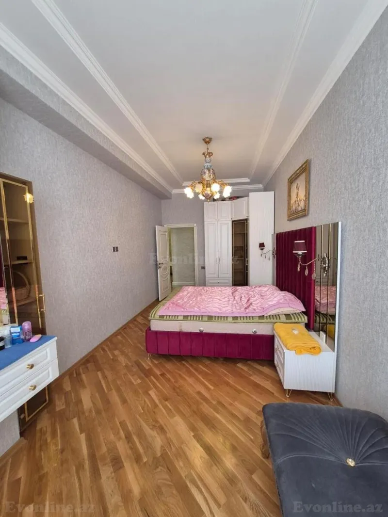 Kirayə verilir 3 otaqlı Mənzil Yeni tikili 150 m² Nəsimi r. - şəkil 7