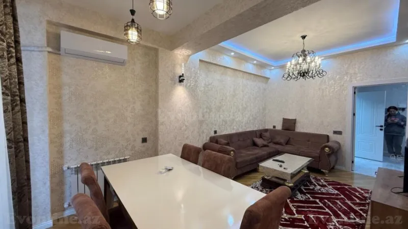 Kirayə verilir 3 otaqlı Mənzil Yeni tikili 85 m² Xətai m. - şəkil 2