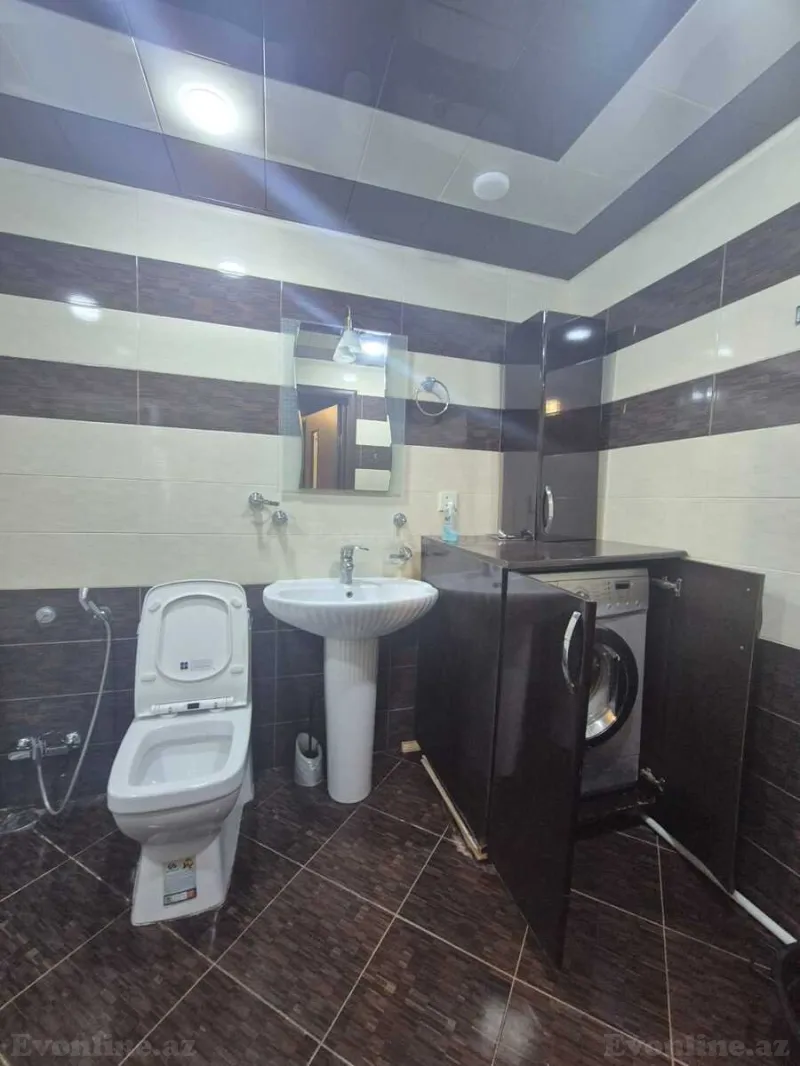 Kirayə verilir 2 otaqlı Mənzil Yeni tikili 70 m² Yeni Yasamal - şəkil 7