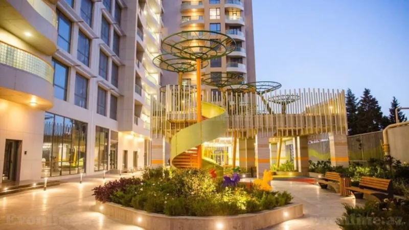 Satılır 3 otaqlı Mənzil Yeni tikili 128 m² Nəsimi r. - şəkil 20