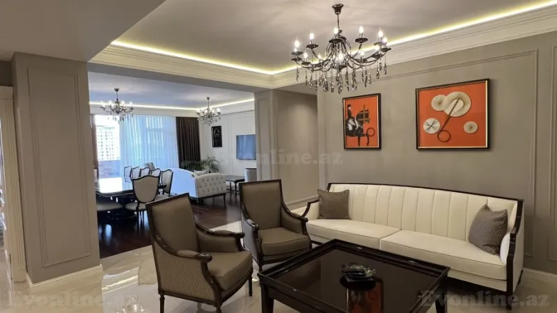 Satılır 4 otaqlı Mənzil Yeni tikili 190 m² 28 May m. - şəkil 2