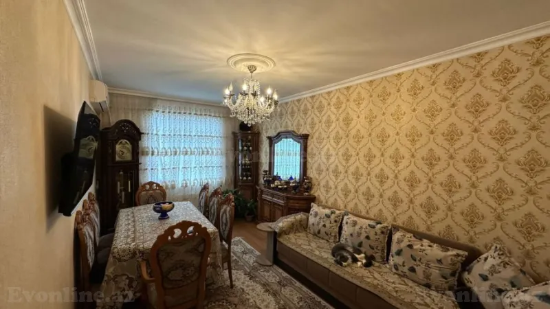 3 otaqlı Mənzil 66 m² Əhmədli m. Satılır