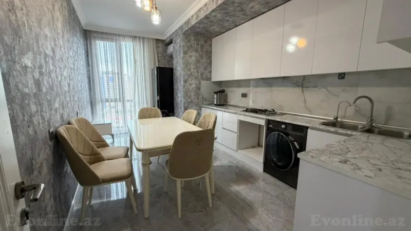 Kirayə verilir 2 otaqlı Mənzil Yeni tikili 75 m² Xətai m. - şəkil 13