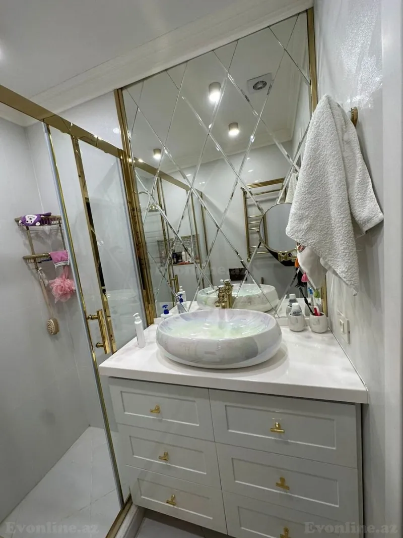 Kirayə verilir 3 otaqlı Mənzil Yeni tikili 81 m² Həzi Aslanov m. - şəkil 3