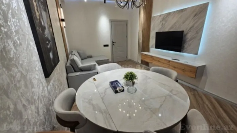 Satılır 2 otaqlı Mənzil Yeni tikili 55 m² Həzi Aslanov m. - şəkil 2