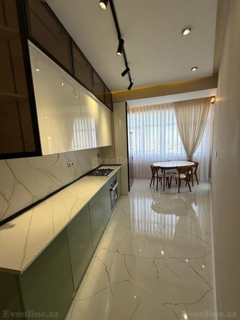 Satılır 3 otaqlı Mənzil Yeni tikili 120 m² Nərimanov r. - şəkil 2