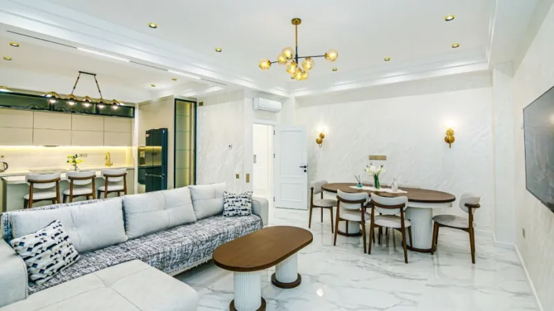 Kirayə verilir 4 otaqlı Mənzil Yeni tikili 145 m² Xətai r. - şəkil 2