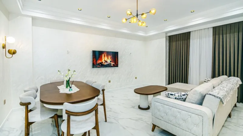 Kirayə verilir 4 otaqlı Mənzil Yeni tikili 145 m² Xətai r. - şəkil 5