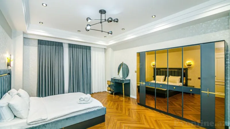 Kirayə verilir 4 otaqlı Mənzil Yeni tikili 145 m² Xətai r. - şəkil 13