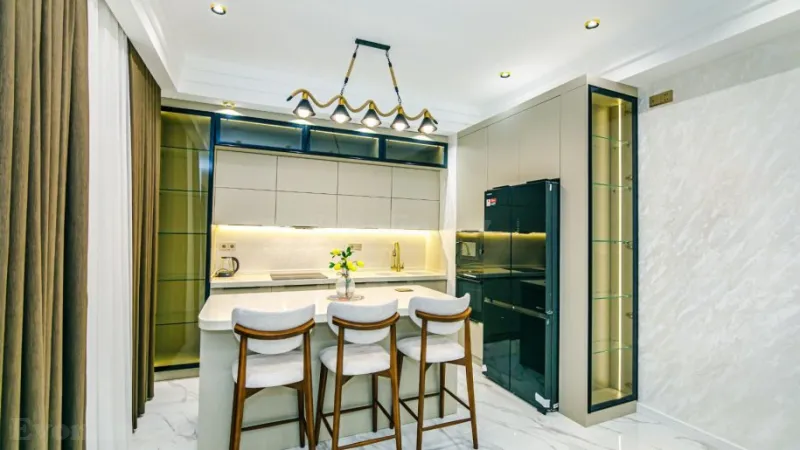 Kirayə verilir 4 otaqlı Mənzil Yeni tikili 145 m² Xətai r. - şəkil 17