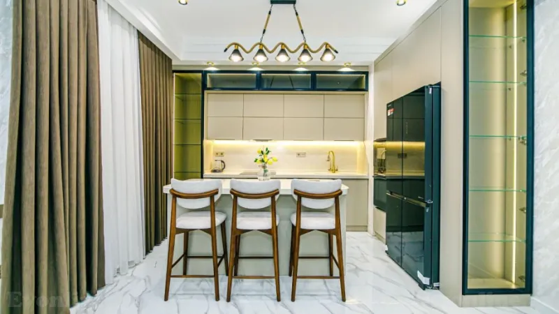 Kirayə verilir 4 otaqlı Mənzil Yeni tikili 145 m² Xətai r. - şəkil 18