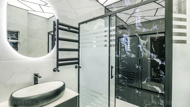 Kirayə verilir 4 otaqlı Mənzil Yeni tikili 145 m² Xətai r. - şəkil 24