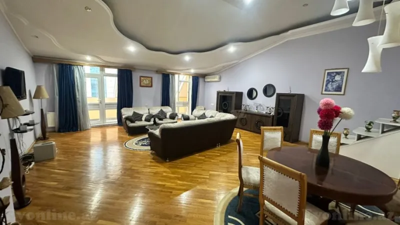 Kirayə verilir 3 otaqlı Mənzil Yeni tikili 130 m² Nizami m. - şəkil 3