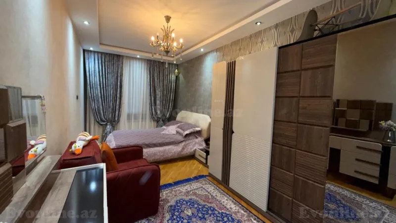 Satılır 2 otaqlı Mənzil Yeni tikili 88 m² Dərnəgül m. - şəkil 2