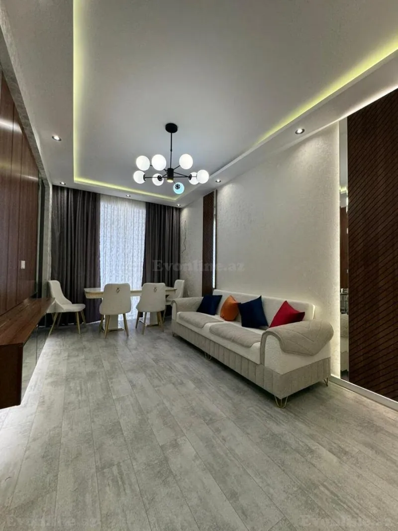 Satılır 2 otaqlı Mənzil Yeni tikili 70 m² Qara Qarayev m. - şəkil 2