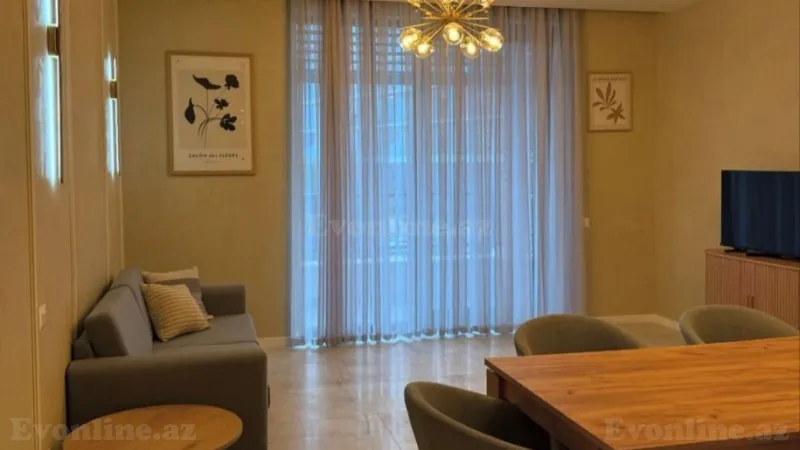 Kirayə verilir 2 otaqlı Mənzil Yeni tikili 100 m² Sabunçu r. - şəkil 2