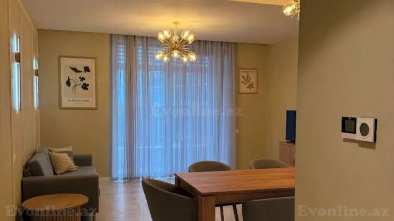 Kirayə verilir 2 otaqlı Mənzil Yeni tikili 100 m² Sabunçu r. - şəkil 3