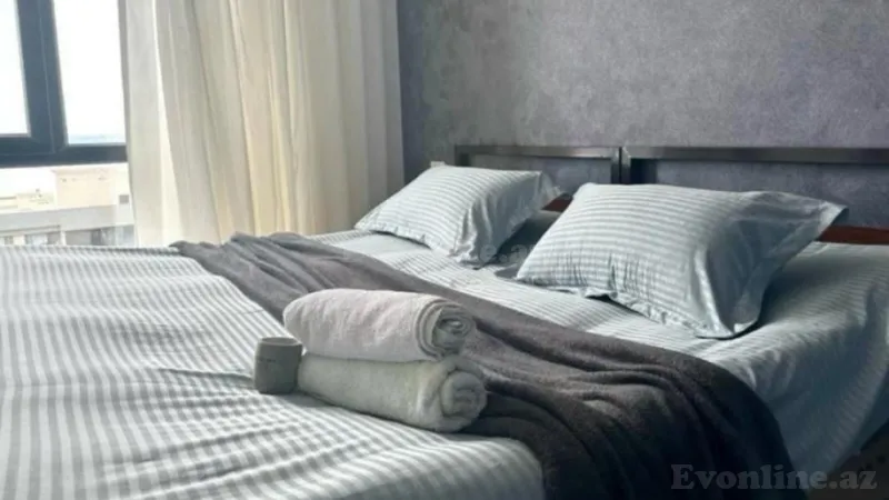 Kirayə verilir 2 otaqlı Mənzil Yeni tikili 65 m² Xətai r. - şəkil 3