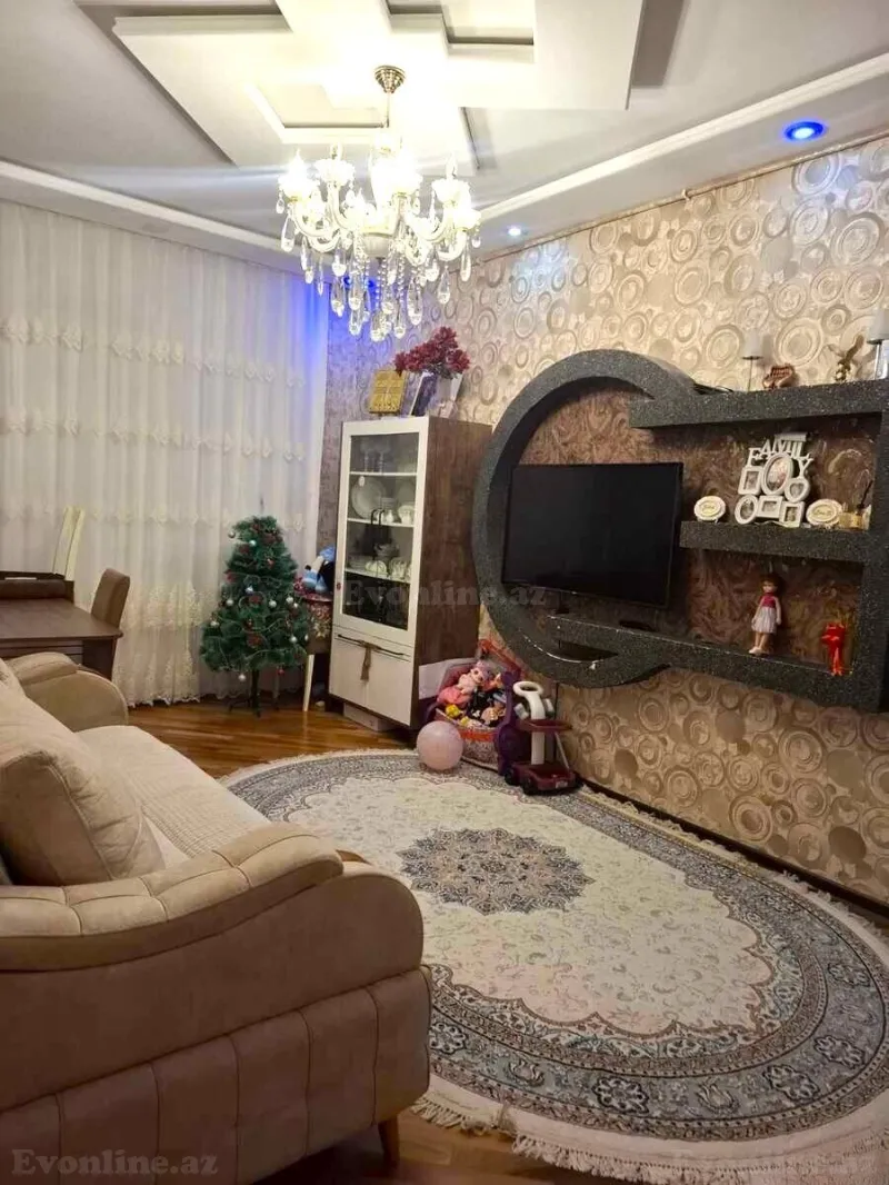 Satılır 2 otaqlı Mənzil Yeni tikili 55 m² Əhmədli m. - şəkil 2