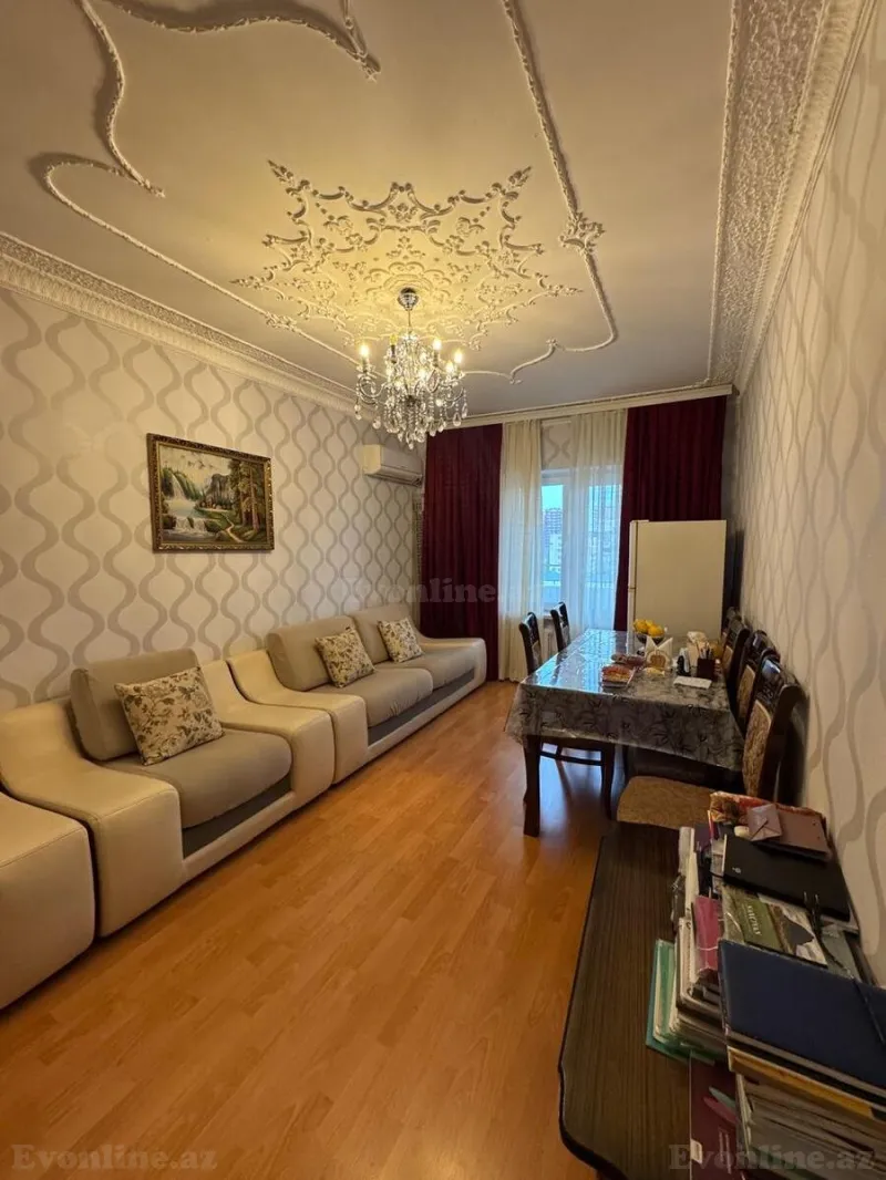 Satılır 4 otaqlı Mənzil Köhnə tikili 100 m² Yeni Yasamal - şəkil 4