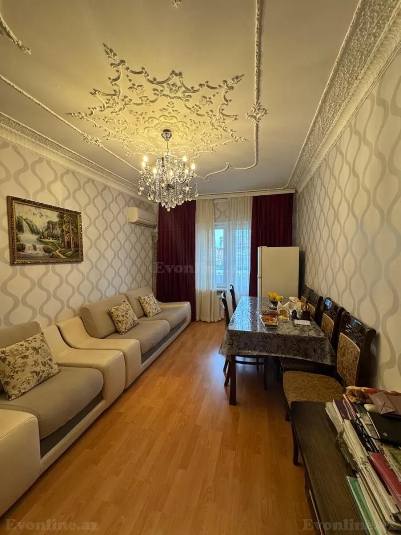 Satılır 4 otaqlı Mənzil Köhnə tikili 100 m² Yeni Yasamal - şəkil 5